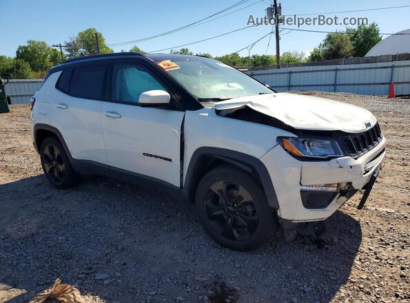3C4NJDBBXLT165246 2020 JEEP COMPASS White Delantero derecho