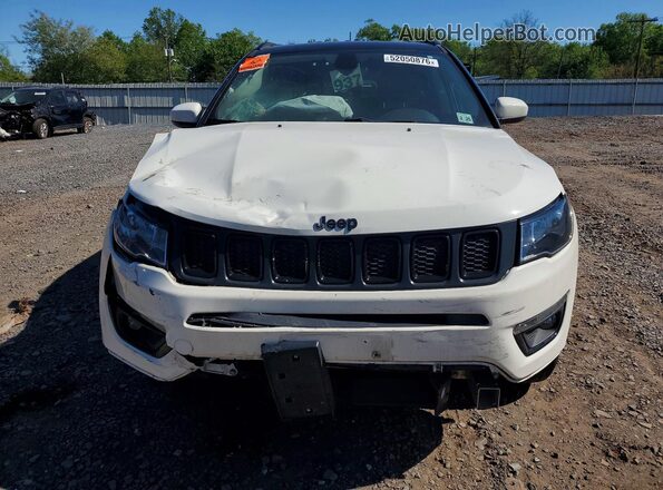 3C4NJDBBXLT165246 2020 JEEP COMPASS White Vista frontal