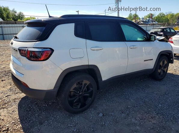 3C4NJDBBXLT165246 2020 JEEP COMPASS White Trasero derecho