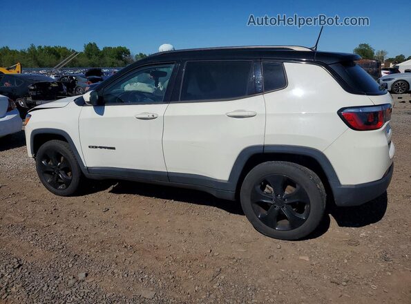 3C4NJDBBXLT165246 2020 JEEP COMPASS White Trasero izquierdo
