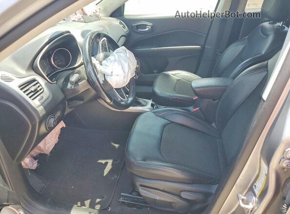 3C4NJDBBXLT174612 2020 JEEP COMPASS Silver Vista interior delantera