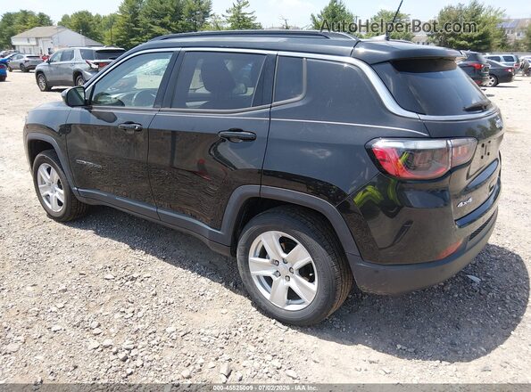 3C4NJDBBXNT136199 2022 JEEP COMPASS Black უკანა მარცხენა