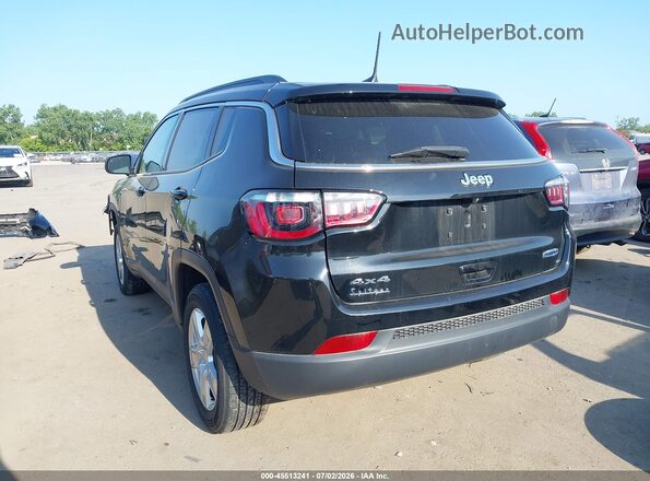 3C4NJDBBXNT154444 2022 JEEP COMPASS Black უკანა მარცხენა