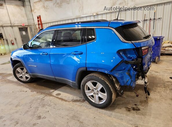 3C4NJDBBXNT231247 2022 JEEP COMPASS Blue Задня ліва чверть
