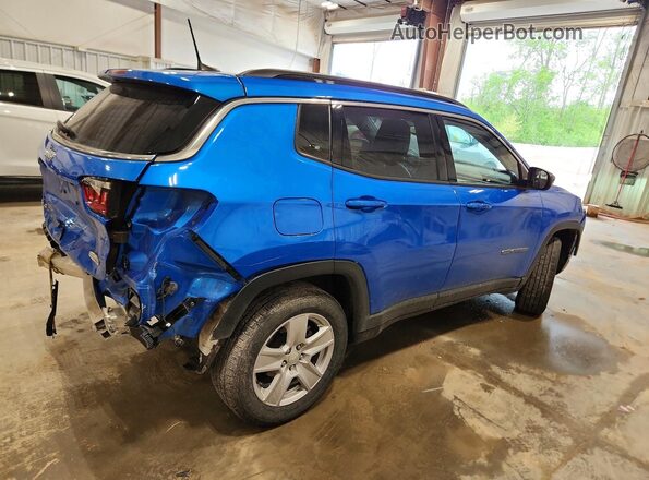3C4NJDBBXNT231247 2022 JEEP COMPASS Blue Задня права чверть