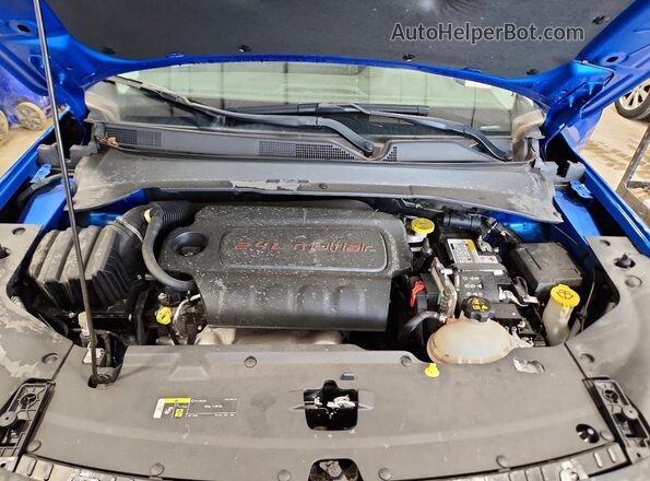 3C4NJDBBXNT231247 2022 JEEP COMPASS Blue Вид підкапотного простору