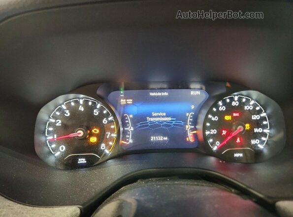 3C4NJDBBXNT231247 2022 JEEP COMPASS Blue Вид щитка приладів