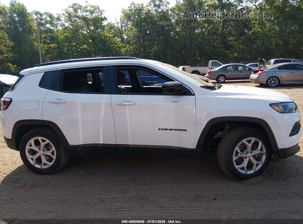 3C4NJDBN0RT119542 2024 JEEP COMPASS White Widok zestawu wskaźników
