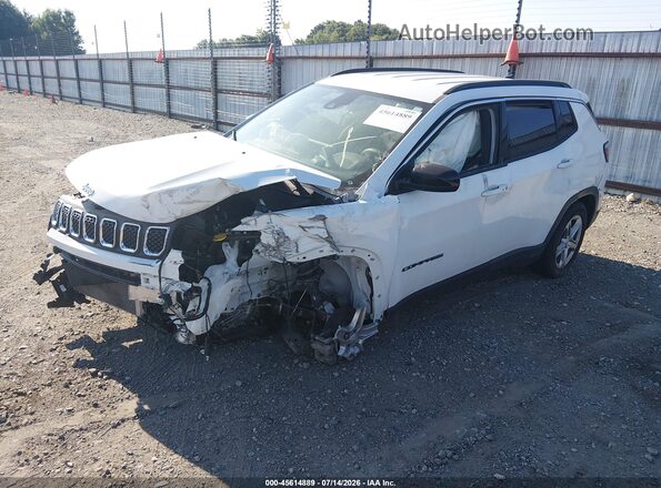 3C4NJDBN0RT605042 2024 JEEP COMPASS White Առջևի ձախ երեք քառորդ տեսարան