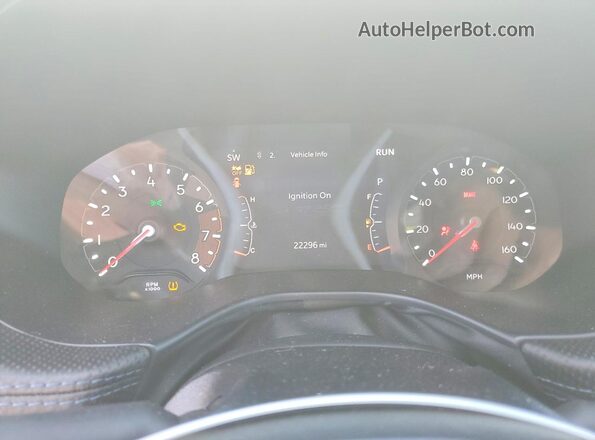 3C4NJDBN0ST623854 2025 JEEP COMPASS White Widok zestawu wskaźników