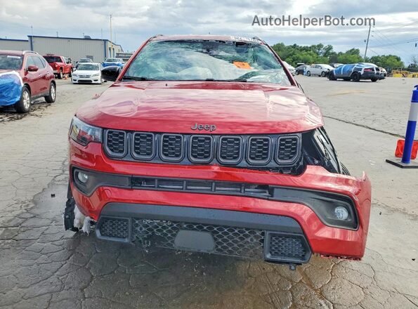 3C4NJDBN0TT223360 2026 JEEP COMPASS Maroon Front view