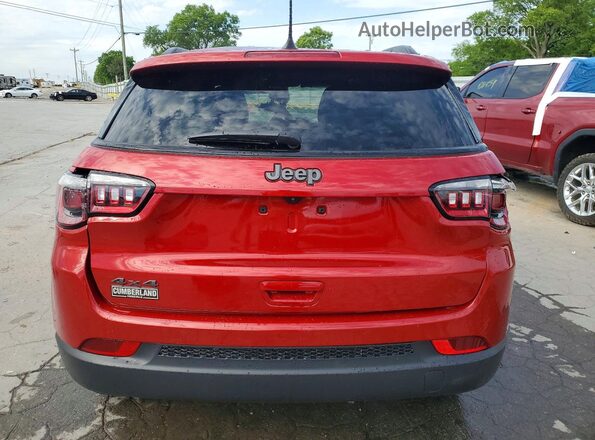 3C4NJDBN0TT223360 2026 JEEP COMPASS Maroon Rear view