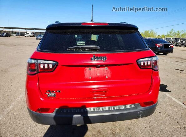 3C4NJDBN1PT528730 2023 JEEP COMPASS Red Widok z tyłu