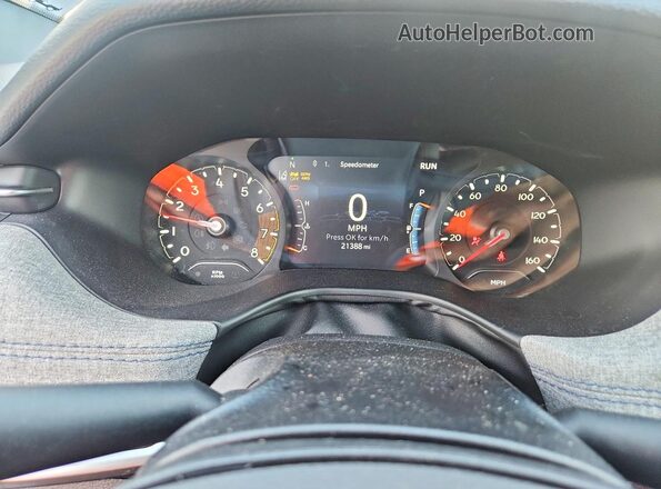 3C4NJDBN1RT101891 2024 JEEP COMPASS Black Instrument cluster view