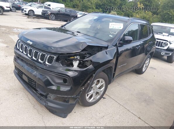 3C4NJDBN1RT117654 2024 JEEP COMPASS Black Vista tres cuartos delantera izquierda