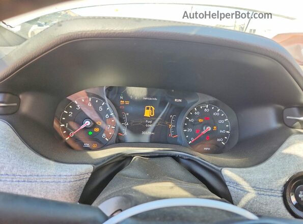 3C4NJDBN1ST547478 2025 JEEP COMPASS White Вид щитка приладів