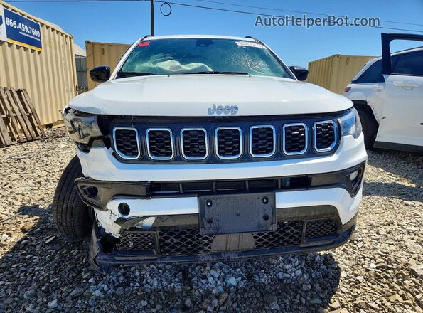 3C4NJDBN1ST547478 2025 JEEP COMPASS White Вид спереду