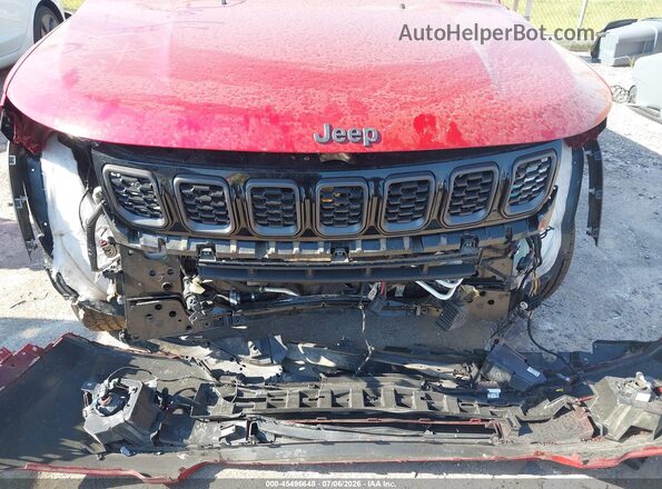 3C4NJDBN1ST560165 2025 JEEP COMPASS Red Դիմացի տեսք