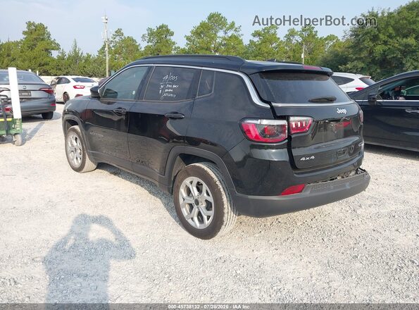 3C4NJDBN1ST569884 2025 JEEP COMPASS Black Trasero izquierdo