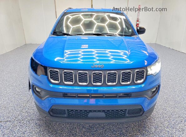 3C4NJDBN1ST603676 2025 JEEP COMPASS Blue წინა ხედი