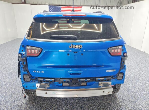 3C4NJDBN1ST603676 2025 JEEP COMPASS Blue უკანა ხედი
