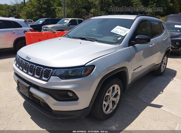 3C4NJDBN2RT118358 2024 JEEP COMPASS Silver Передня ліва чверть