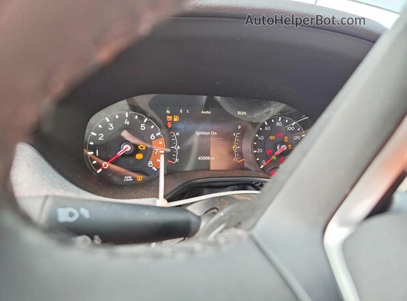 3C4NJDBN2ST522167 2025 JEEP COMPASS Silver Вид щитка приладів