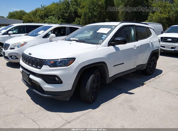 3C4NJDBN2ST575872 2025 JEEP COMPASS Белый Передняя левая четверть