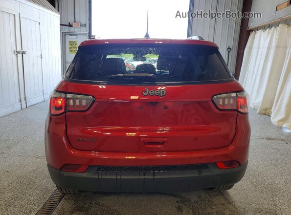 3C4NJDBN2ST617487 2025 JEEP COMPASS Red Հետևի տեսք