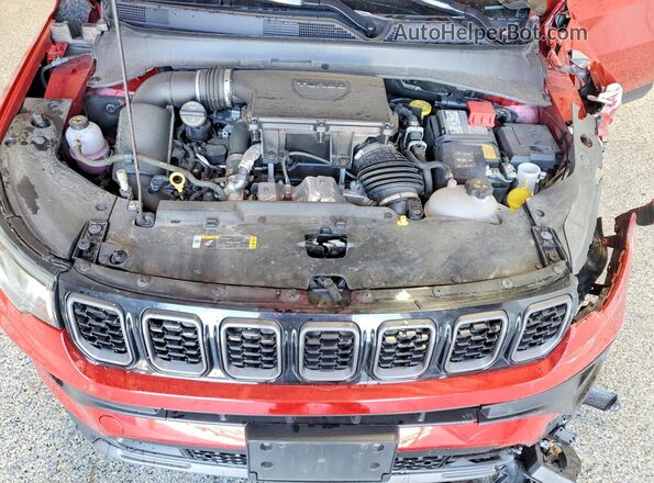 3C4NJDBN2ST617487 2025 JEEP COMPASS Red Շարժիչի բաժամունքի տեսք