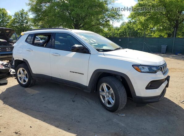 3C4NJDBN3PT539437 2023 JEEP COMPASS Белый Передняя правая четверть