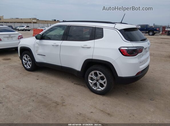 3C4NJDBN3ST590901 2025 JEEP COMPASS White Trasero izquierdo