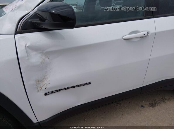 3C4NJDBN3ST590901 2025 JEEP COMPASS White Vista frontal