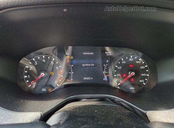 3C4NJDBN3ST597346 2025 JEEP COMPASS Black Instrument cluster view