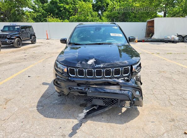 3C4NJDBN3ST597346 2025 JEEP COMPASS Black Front view