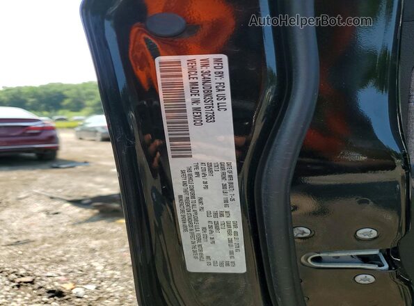 3C4NJDBN3ST617353 2025 JEEP COMPASS Black Вид наклейки з VIN-кодом