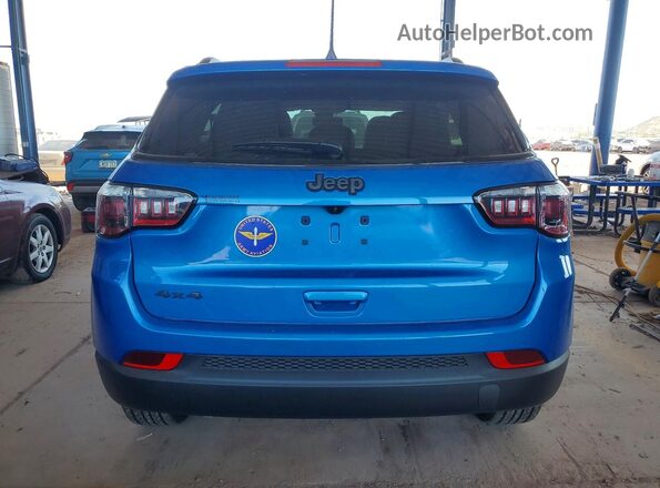 3C4NJDBN3TT159606 2026 JEEP COMPASS Blue Widok z tyłu