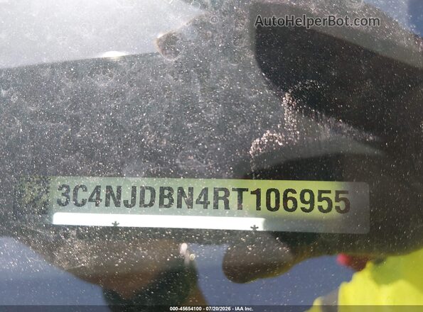 3C4NJDBN4RT106955 2024 JEEP COMPASS Silver Widok komory silnika