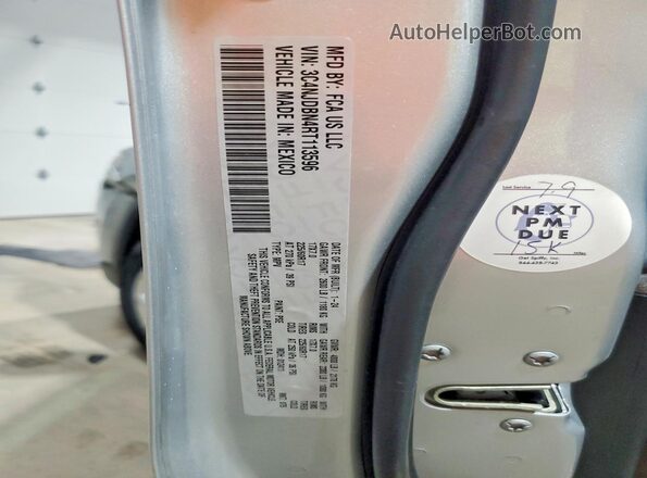 3C4NJDBN4RT113596 2024 JEEP COMPASS Серебряный Вид наклейки с VIN-кодом