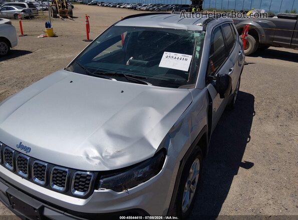 3C4NJDBN4ST504074 2025 JEEP COMPASS Silver Вид спереду