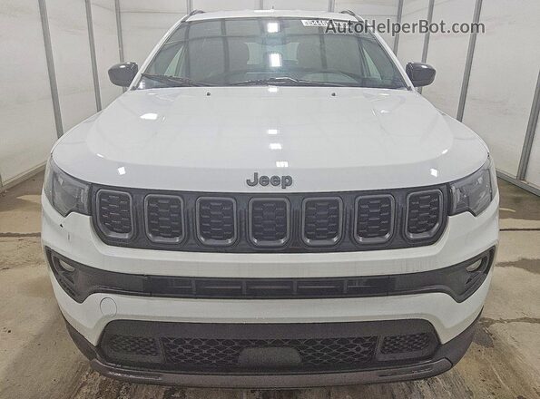 3C4NJDBN4ST586937 2025 JEEP COMPASS White Вид спереду