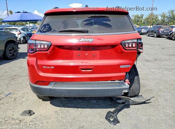 3C4NJDBN5PT533896 2023 JEEP COMPASS Red Вид ззаду
