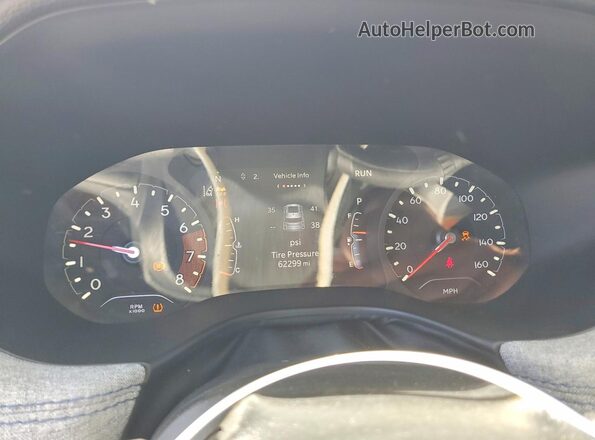 3C4NJDBN5PT533896 2023 JEEP COMPASS Red Вид щитка приладів