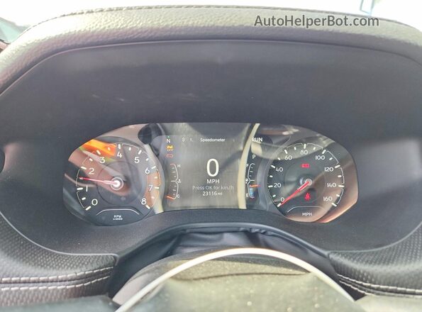 3C4NJDBN5RT602363 2024 JEEP COMPASS Gray Widok zestawu wskaźników