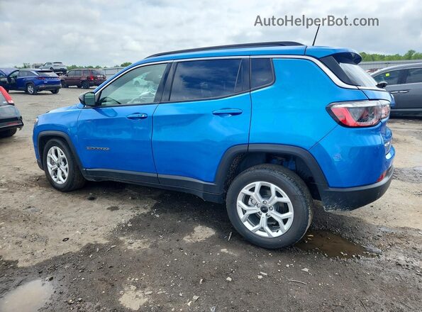 3C4NJDBN5ST592844 2025 JEEP COMPASS Blue Rear left