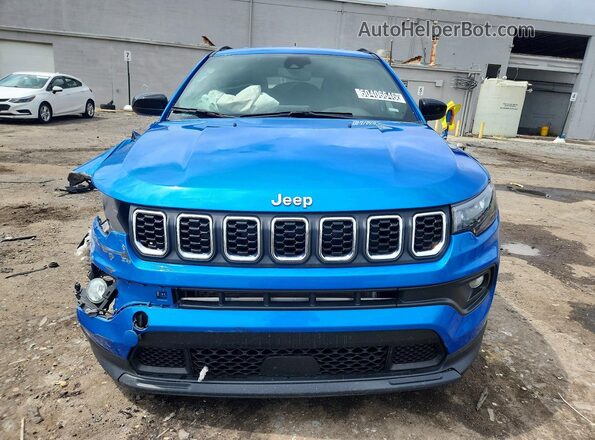 3C4NJDBN5ST592844 2025 JEEP COMPASS Blue Front view
