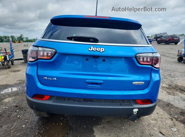 3C4NJDBN5ST592844 2025 JEEP COMPASS Blue Rear view