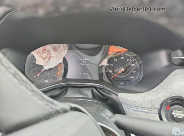 3C4NJDBN5ST592844 2025 JEEP COMPASS Blue Instrument cluster view