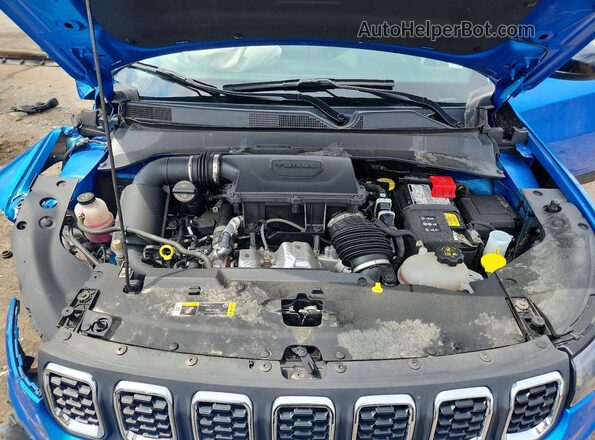 3C4NJDBN5ST592844 2025 JEEP COMPASS Blue Engine compartment view