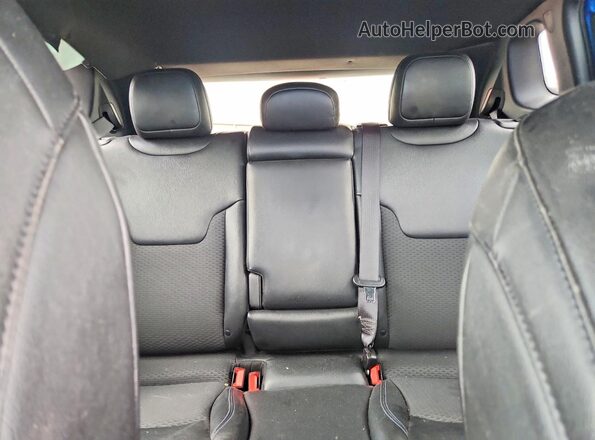 3C4NJDBN5ST592844 2025 JEEP COMPASS Blue Rear seats view
